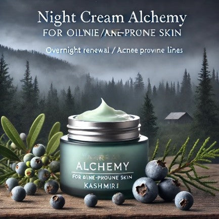 Night Cream Alchemy for Oily Skin/ Acne-Prone Skin