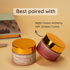 Melissa Alchemy Day Cream Alchemy with Mulberry shown with its recommended skincare pairing.