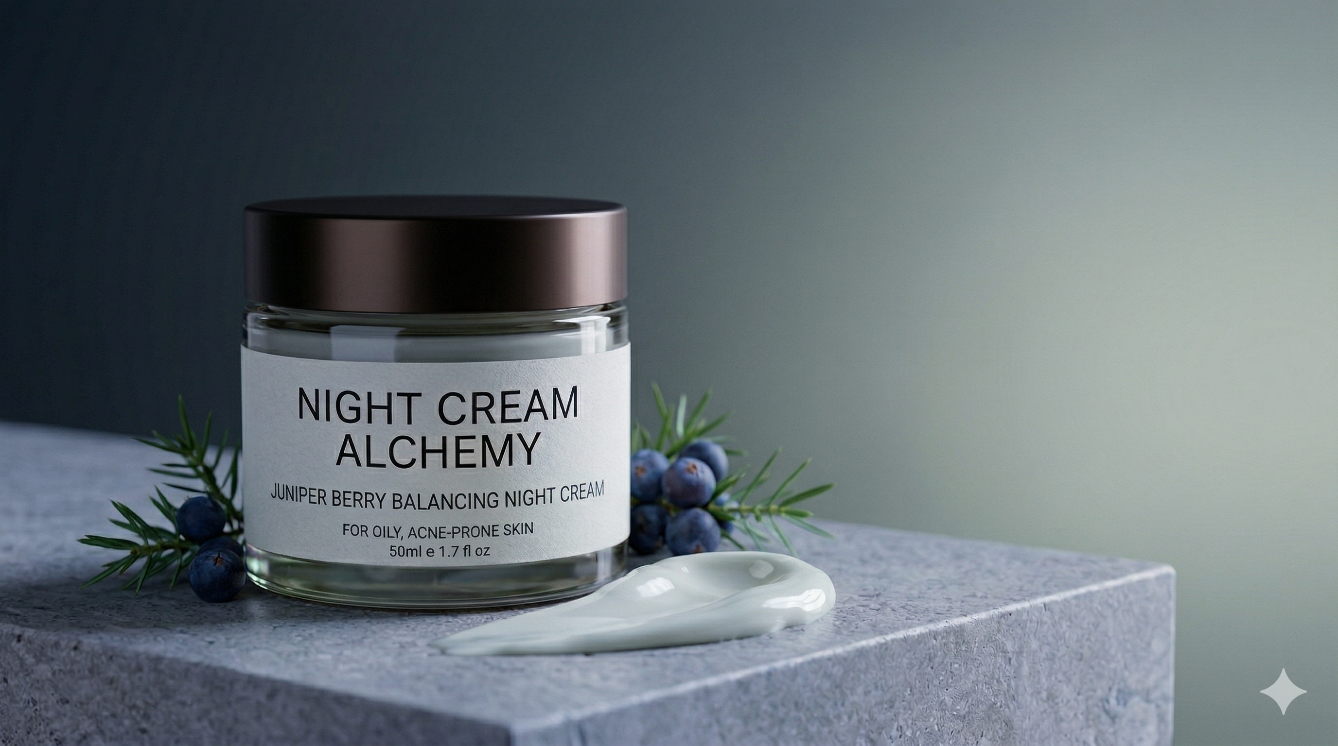 Night Cream Alchemy with Juniper