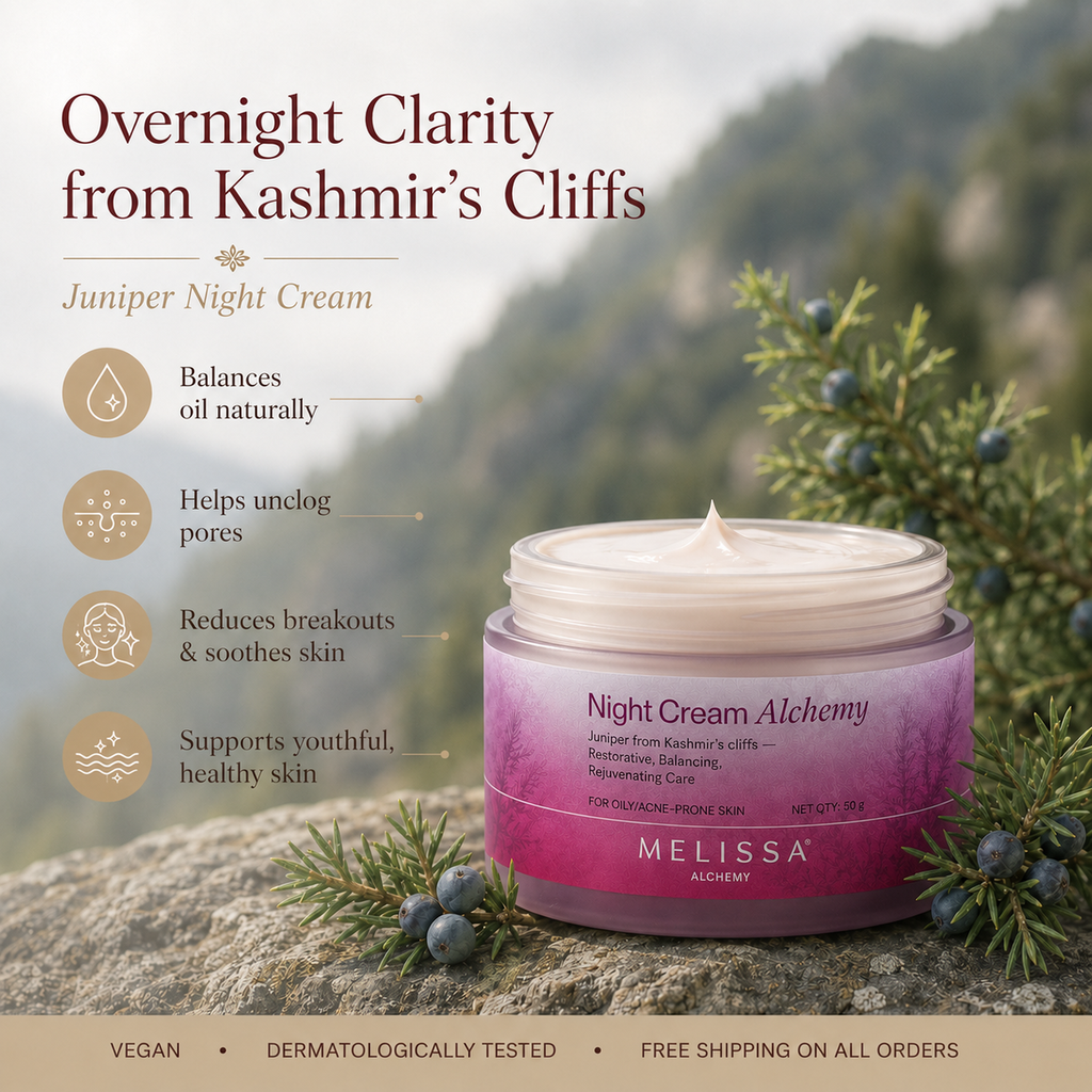 Night Cream Alchemy with Juniper