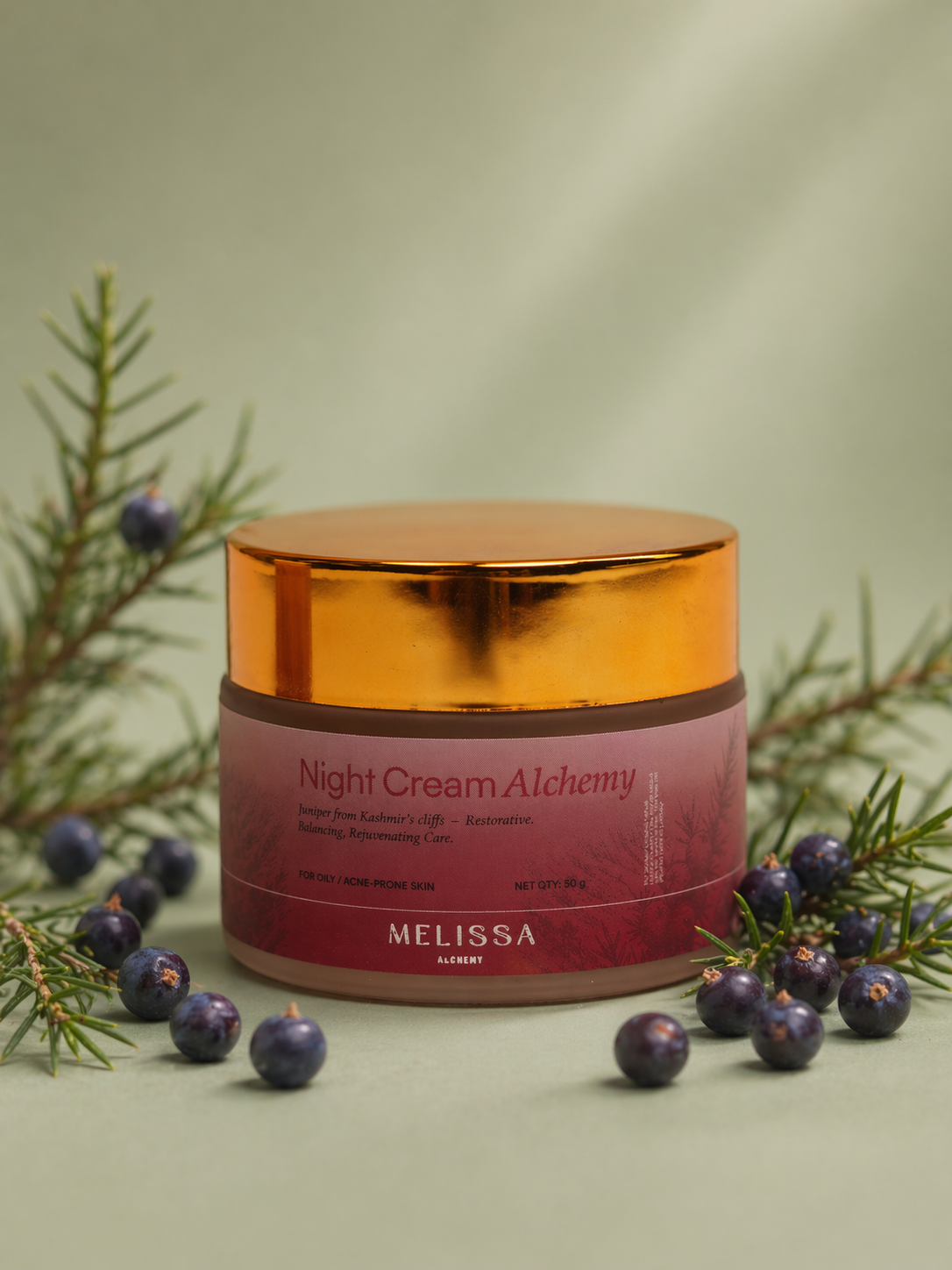 Night Cream Alchemy with Juniper