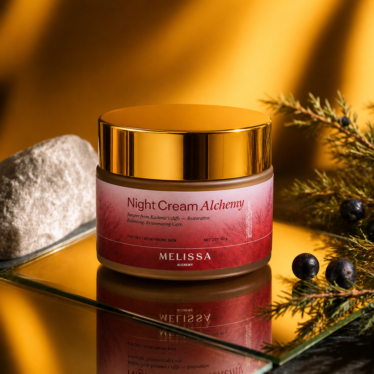 Night Cream Alchemy with Juniper