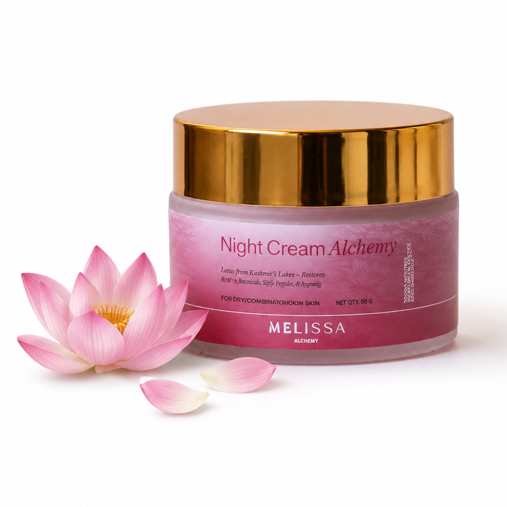 Night Cream Alchemy with Lotus