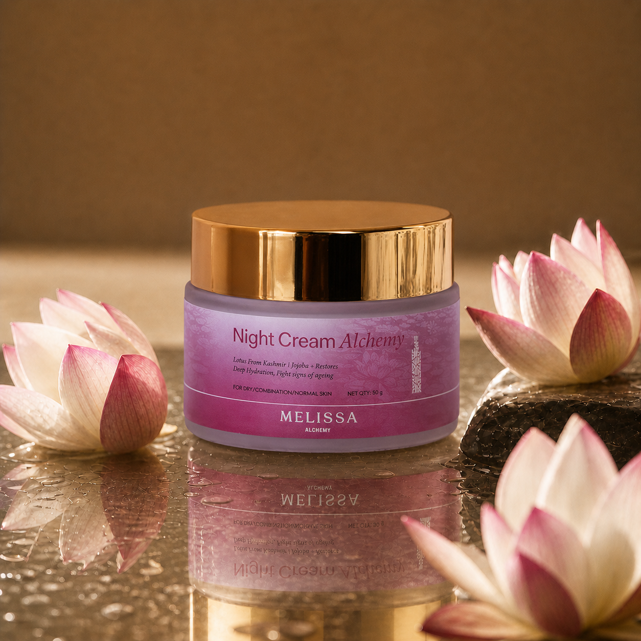 Night Cream Alchemy with Lotus