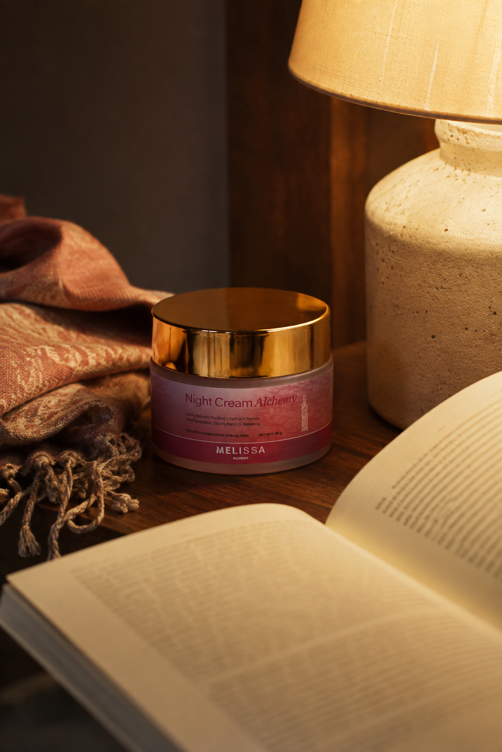 Night Cream Alchemy with Lotus