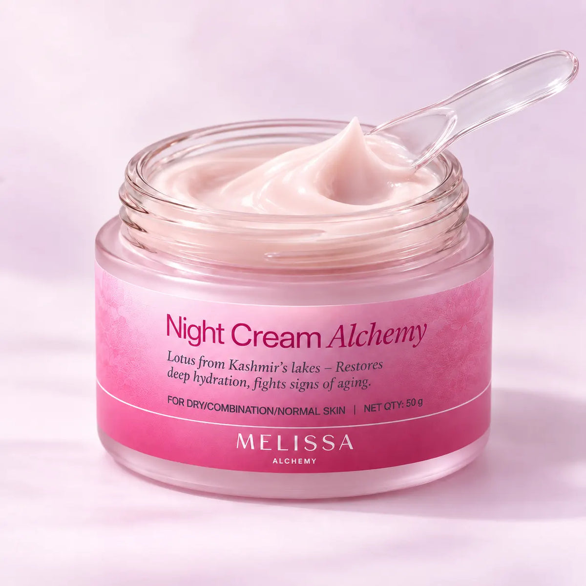 Night Cream Alchemy with Lotus