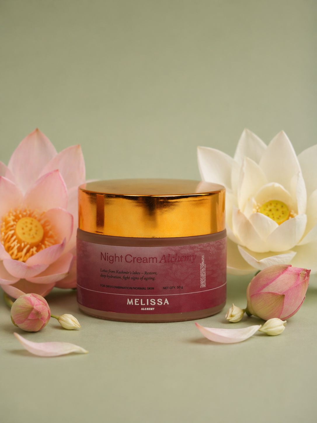 Night Cream Alchemy with Lotus