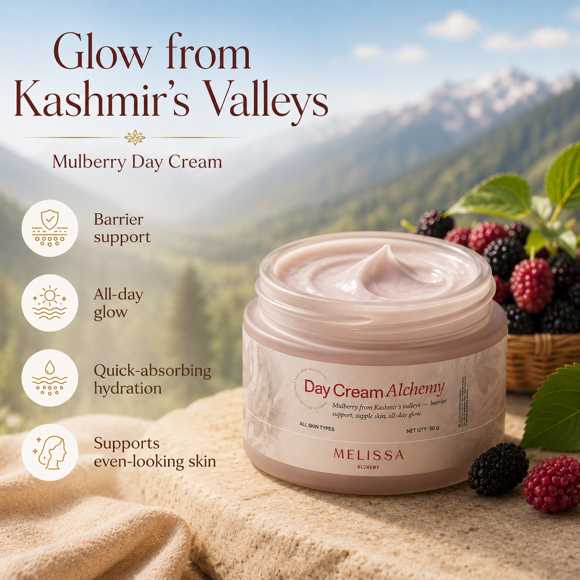 Day Cream Alchemy with Mulberry