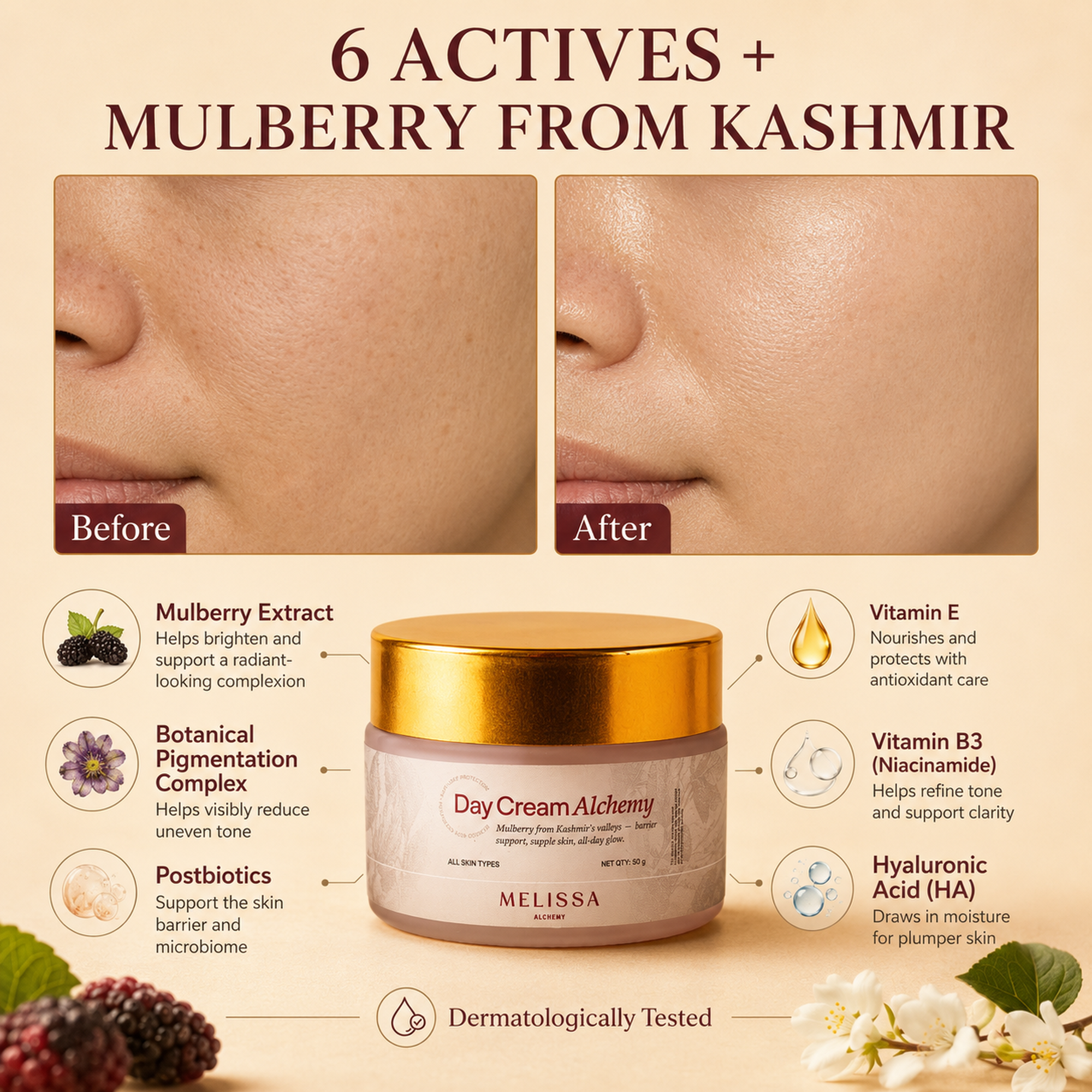 Day Cream Alchemy with Mulberry