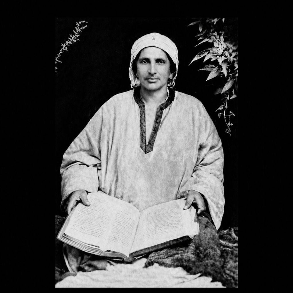 Portrait of the Melissa Alchemy founder’s great-grandmother, who practiced traditional botanical formulation