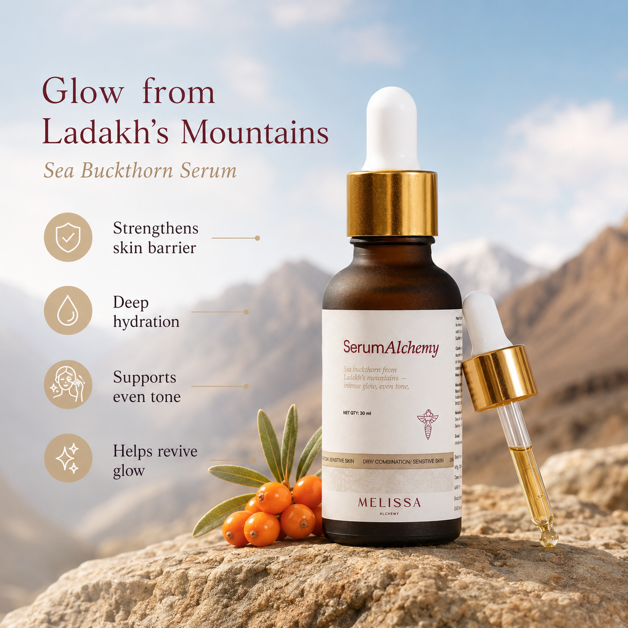 Serum Alchemy with Sea Buckthorn