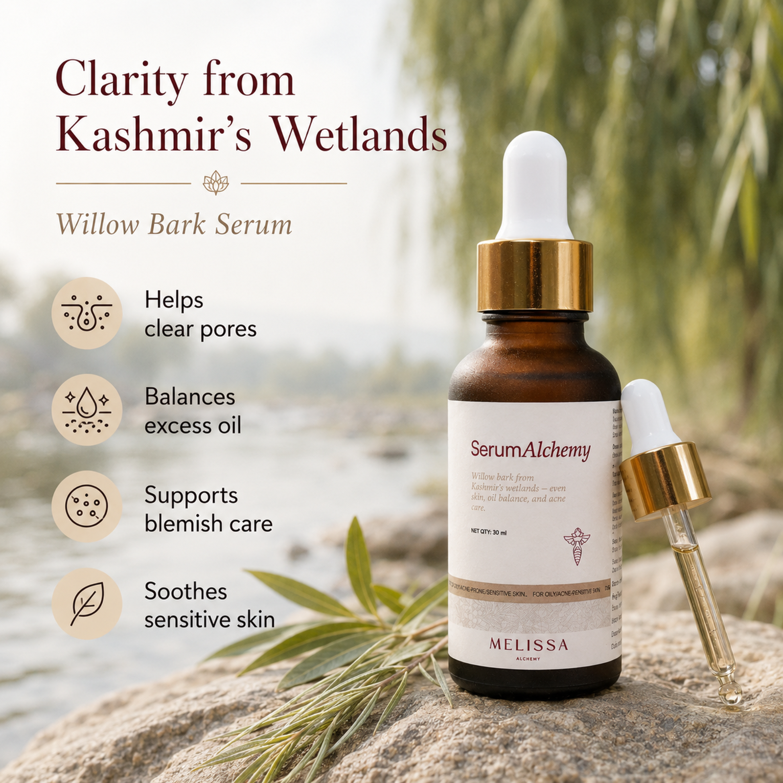 Serum Alchemy with Willow Bark