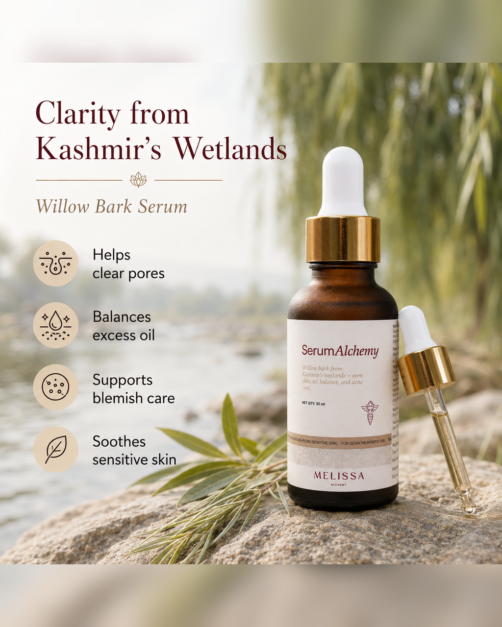 Serum Alchemy with Willow Bark