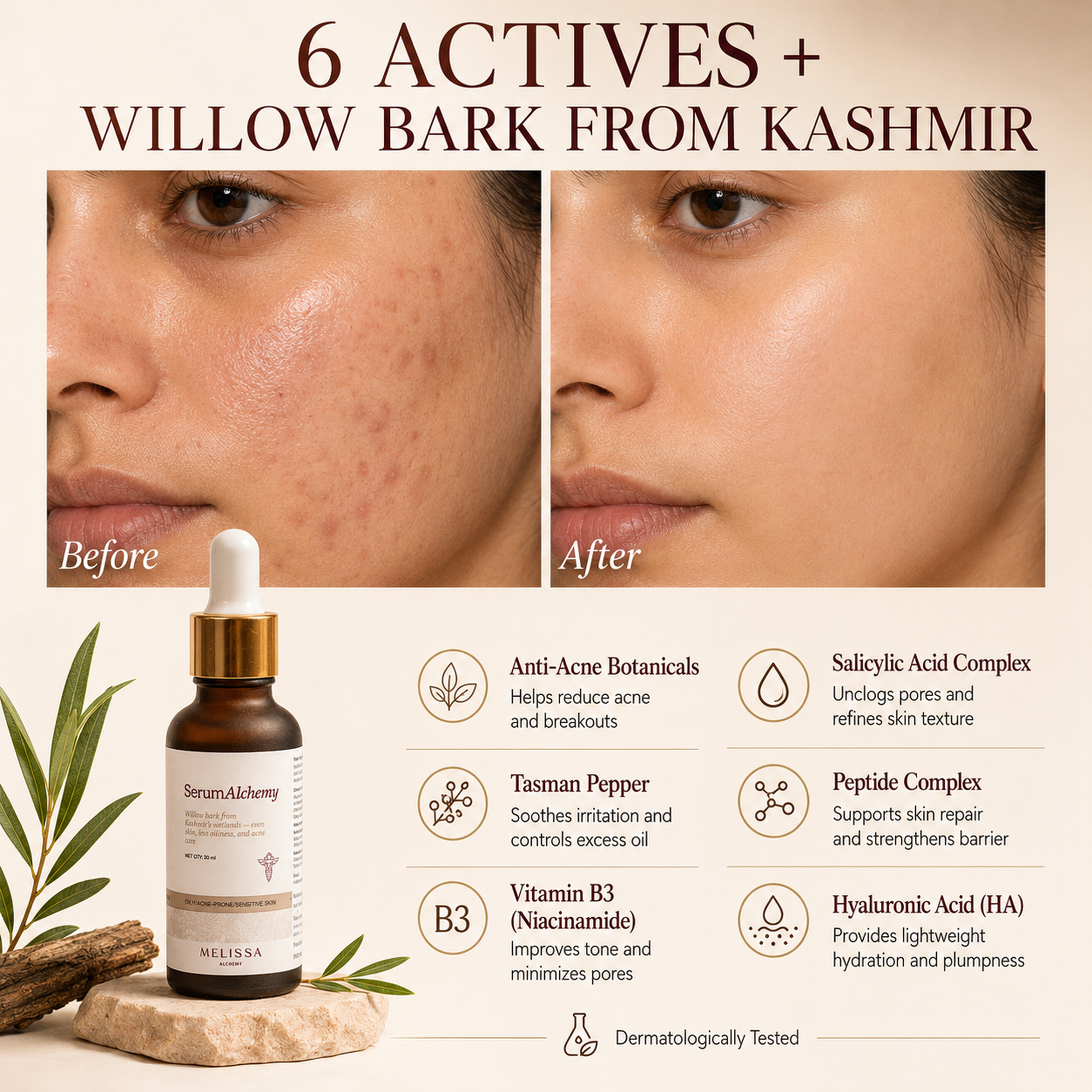 Serum Alchemy with Willow Bark