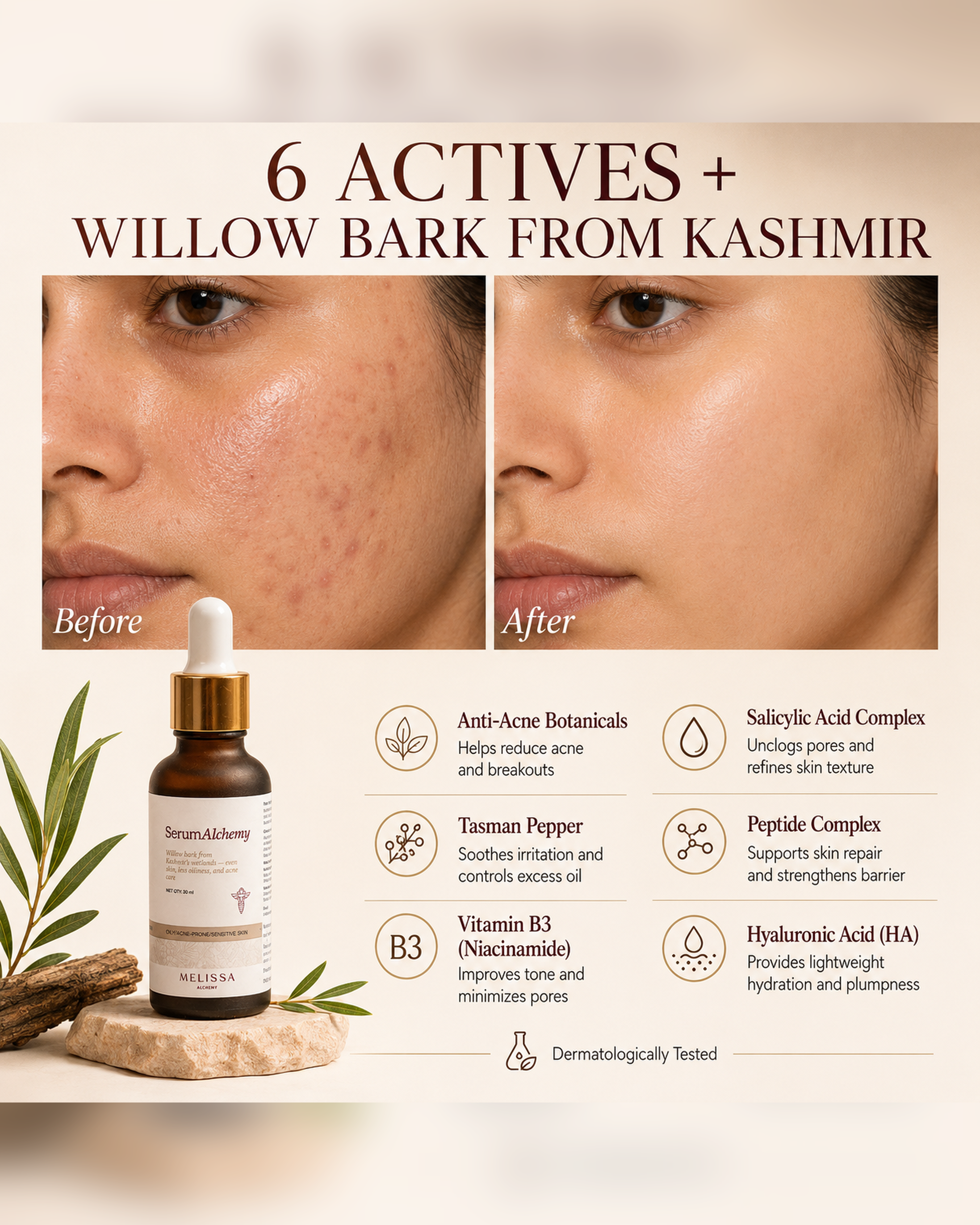 Serum Alchemy with Willow Bark